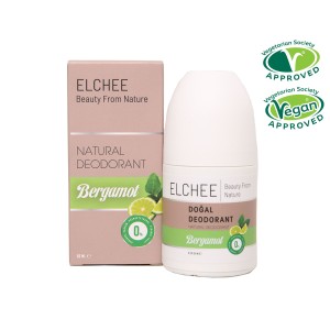 Elchee Vegan ve Doğal Deodorant Roll On  Bergamot