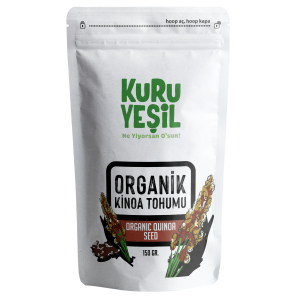 Organik Beyaz Kinoa Tohumu 150 GR - Organic Quinoa Seeds-Glutensiz-GDOsuz