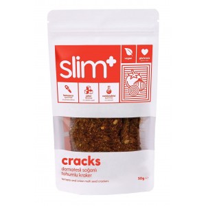 Slimplus Glutensiz Tohum Kraker 50G - Domates Soğanlı
