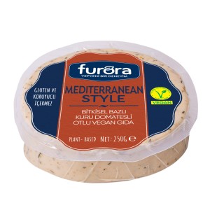 Furora Mediterranean Style- Kuru Domatesli Otlu Sarımsaklı Vegan Peynir