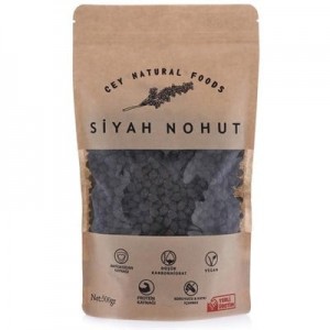 Cey Natural Foods Organik Siyah Nohut 500 gr