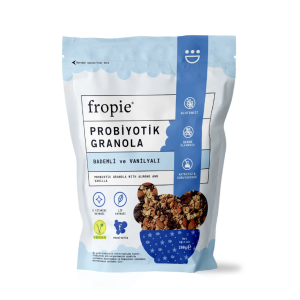 Fropie Probiyotik Granola - Badem & Vanilya 200 gr