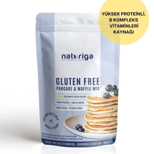 Naturiga Glutensiz Pankek - Waffle Karışımı 250gr