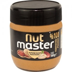 Nut Master - Yüzde 100 Yer Fıstığı Ezmesi - 360 gr