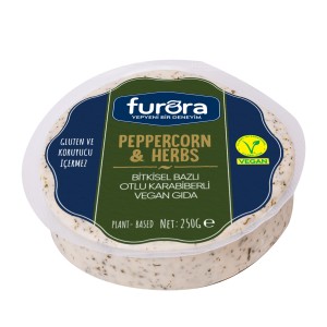Furora Peppercorn - Herbs - Vegan Tane Karabiberli Peynir