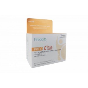 Preobio C Plus 2000 mg - Vitamin C İçeren Probiyotik Deposu - 40 gr