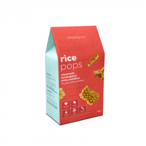 Slimplus Glutensiz Rice Pops 50G - Pirinç Patlağı