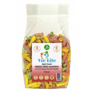 Vie Life Düşük Proteinli Glutensiz Sebzeli Makarna 250g