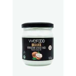 Wefood Organik Hindistan Cevizi Yağı 150 ml -Soğuk Sıkım