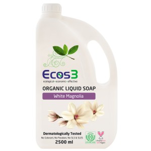 Beyaz Manolya Organik Sıvı Sabun 2500 ml